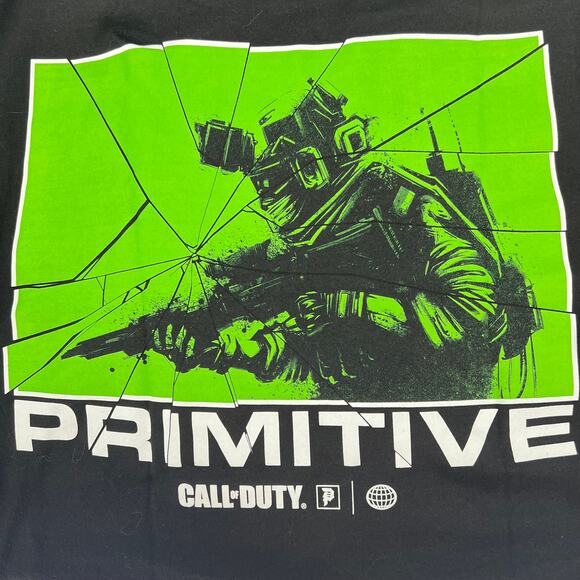 PRIMITIVE Skateboarding CALL of DUTY Men's NWT Graphic T Shirt S Gamer Skate - Picture 3 of 5